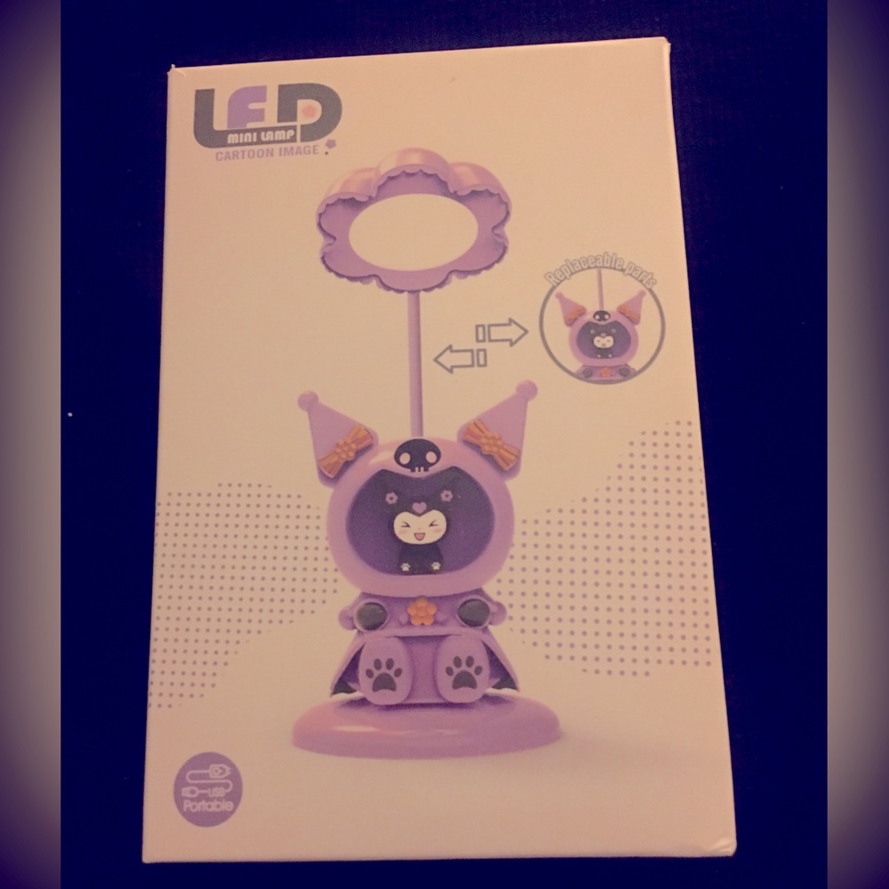 Kuromi Mini Desk Light